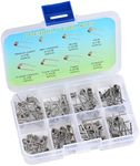 TIMESETL 80Pcs Prebuilt Coils 0.3Ω 