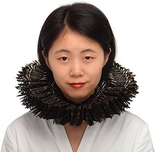 BLESSUME Elizabethan Neck Ruff Collar