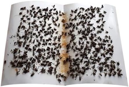 Palakkaran Fly Trap Glue Pad, Fly Killer, Furit Fly Trap,Fly Catcher Glue Sticker, Fly Trap for Home, Glue Trap for House Fly, Sticky Fly Board (Pack of 20 No)