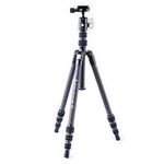 VANGUARD Vesta TB204CB Lightweight, Compact Carbon Fiber Travel Tripod with Ball Head and Twist Leg Locks