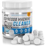 Espresso Machine Cleaning Tablets Descaling - 120 Tabs | Compatible with Breville Barista Express, Gaggia, Delonghi, Jura, Philips | Expresso Maker Backflush Oil Remover Descaler Cleaner Clean Tablet