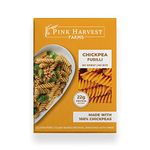 Pink Harvest Farms Chickpea Pasta | No Rice - No Maida | Vegan | Gluten Free | High Protein | (Chickpea Fusilli Pasta, 200 g (Pack of 1))