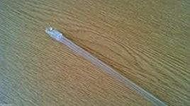 Replacement control wand tilter rod for venetian blind, Clear, approx 750mm 30" long