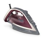 Tefal Steam Iron, Ultraglide Anti-Scale Plus, Grey & Purple, FV5872