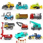 17 Metal Construction Vehicles Toys
