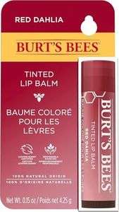 Burt's Bees 100% Natural Origin Moisturizing Tinted Lip Balm - Red Dahlia with Shea Butter