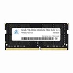 Adamanta 32GB (1x32GB) DDR4 3200MHz (or 2933MHz or 2666MHz) PC4-25600 SODIMM 2Rx8 CL22 1.2v Notebook Gaming Laptop Memory Upgrade DRAM RAM