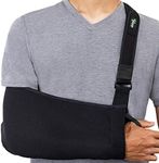 Think Ergo Arm Sling Sport - Lightweight, Breathable, Ergonomically Designed Medical Sling for Broken & Fractured Bones - Adjustable Arm, Shoulder & Rotator Cuff Support (Adult)