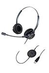 USB Headset with Noise Cancelling M