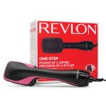 Revlon Hair Tools Pro Collection Salon One Step Hair Dryer and Styler, Black (Packaging May Vary)