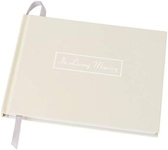 Global Printed Products Funeral Guest Book 9"x7" - FGB-Ivy