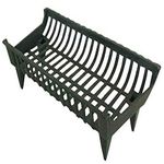 Pleasant Hearth Cast Iron Grate, 28-Inch