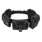 YAKEDA Tactical Battle Belt 7 in 1 Tactical Duty Belts Law Enforcement Airsoft Utility Belt with Accessories Pouches (Black)