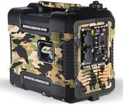 Böhmer-AG W4500i Petrol Inverter Generator 1900w Pure Sine Wave Instant Power Silent Noise Quiet Portable Ideal For Camping 240V DC with UK Plug Sockets