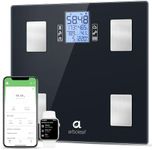 arboleaf Scales for Body Weight, Smart Bathroom Scales Body Composition Monitors with 14 Measurements, High Precision Measuring Body Fat Scales for Weight, Muscle Mass, BMI etc, 28st/180kg/400lb