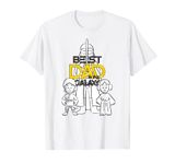 Star Wars Darth Vader Luke and Leia Best Dad in the Galaxy T-Shirt