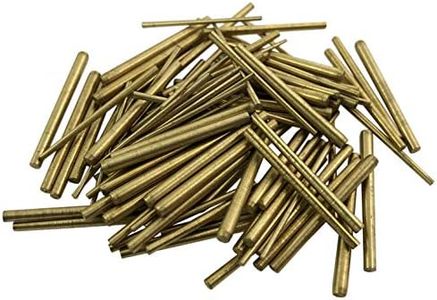Jewellers Tools 100 Brass Taper PINS : Clock Assorted Mix Sizes Pin Tapered Repairs Parts (24)
