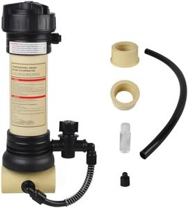 R171096 Chlorinator, Compatible with Rainbow 320 Automatic Inline Chlorine/Bromine Feeder, for Swimming Pools or Spa, Replacement for 2095-0, 788379004385, 788379004415, 81308, R171100, RAI-45-806