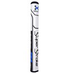 Super Stroke Unisex 2.0 - Black/Blue/White SuperStroke Traxion Tour 2 0 Golf Putter Grip Black Blue White, Black/White/Blue, UK