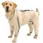Olsa Dog Raincoat, Dog Hooded Slick