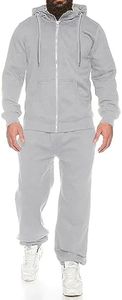 COOFANDY Mens Full Zip Sweatshirt Men's Jogging Suits 2 Piece Long Sleeve Active Shirts for Men