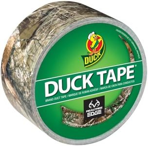 Duck Brand 1409574 Printed Duct Tape, Realtree Camouflage, 1.88 Inches x 10 Yards, Single Roll