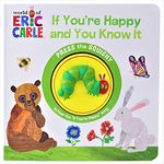 World of Eric Carle, If You're Happy and You Know It - Squishy Button Sound Book - PI Kids (Play-A-Sound)