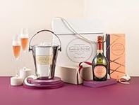 Laithwaites Wine Laurent-Perrier Rosé Champagne Gift Set (75cl) - Includes Champagne Flutes, Silver Ice Bucket & Gift Box - French Pink Champagne - 12% ABV