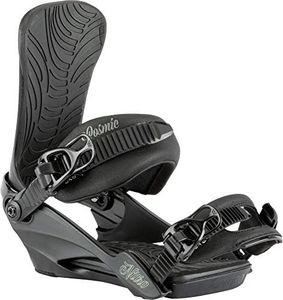 Nitro Women's Cosmic BDG'21 Snowboard Binding, Ultra Black, S/M