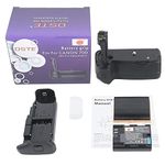 DSTE BG-E14 Vertical Battery Grip + 2pcs LP-E6 Battery Compatible with Canon EOS 70D 80D Camera