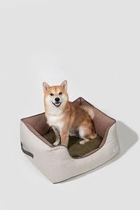 Pet Bed for Cats and Small & Medium Dogs – Orthopedic Anti-Slip Calming Soft Dog Bed with Removable Washable Cushion (Large up to 20 kg)