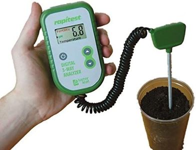 Digital 3 in 1 Soil Tester Analyzer Ph, Fertility, Thermometer Soil Garden Plant Test Tester