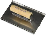 Kraft Tool CF023 Stainless Steel Hand Seamer/Groover 1/2-Inch Radius 3/4-Inch D with Wood Handle, 8 x 5-Inch