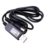 szzijia 1.5M USB CAT Programmed Cable for Kenwood TS-440 TS-450 TS-680 TS-690 TS-790
