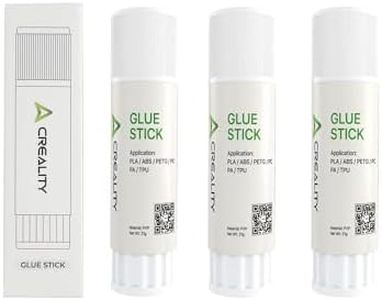 Creality Glue Stick for 3D Printer Build Plate 3Pcs, Maintained Constant Adhesion Prevents Warping, 3D Printer Bed Adhesive for PLA/ABS/PETG/PC/PA/TPU, 3D Print Tools/Accessories, 3D Print Glue, 21g