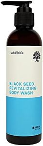 Hab Shifa Black Seed Oil Moisturizing Body Wash, 240 ML Sulfate-free, Revitalizing and Hydrating Body Wash with Rosehip Oil, Jojoba Seed Oil, and Walnut, for Men and Women.