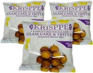 Krisppe Famous Rhode Island Style Clam Cake and Fritter Seasoned Batter Mix (3 Pack)
