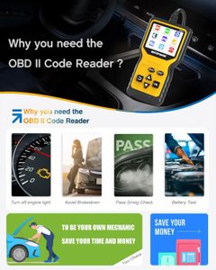 MOTOPOWER Pro OBD2 Scanner – Automotive Diagnostic Tool
