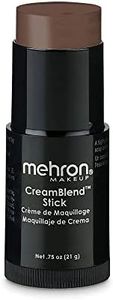Mehron Makeup CreamBlend Stick, EBONY - .75oz