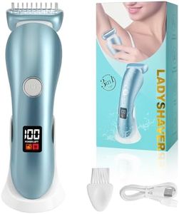 SYEYYDS 3 in 1 Rechargeable Women Face Epilator, Armpits, Arms, Legs, with Display Screen