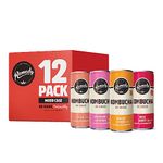 Remedy Kombucha Tea - 4 Flavour Mixed Pack - Sparkling Live Cultured Drink - Naturally Sugar Free Soft Drink - Probiotic Drink for Gut Health - 12 x 250ml