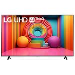 LG 55-Inch UT7570 Series 4K Smart TV - α5 AI Processor 4K, Dynamic Tone Mapping, Alexa Ready, HDR10, HGIG, ALLM, WebOS 24, Wi-Fi, Bluetooth, AI Upscaling, AI Sound, LG Channels (55UT7570PUB, 2024)