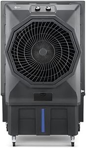 Orient Electric Stark 110 L Heavy Duty Commercial Air Cooler With 20" Fan | Aerofan Technology |High-Density Honeycomb Cooling Pads | Extra Powerful Air Throw & Auto Water Refill Technology| Grey