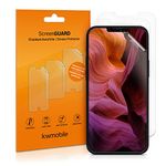 kwmobile Screen Protectors Compatible with Apple iPhone 13 / iPhone 14 Screen Protector - 3X Ultra-Clear Transparent Phone Films