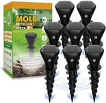 Solar Powered Mole Repellent for La