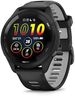 Garmin Forerunner® 265, Running Smartwatch, 46mm, Black/Powder Gray