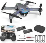 Foldable Drone with 1080P Camera for Kids/Adults/Beginners | Wipkviey T28 RC Quadcopter Toys, Birthday/Christmas Gifts for Boys Girls with 24-30 Mins Flight, 2 Modular Batteries and Carrying Case