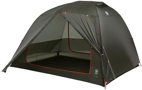 Big Agnes Copper Spur UL - Backpacking Tent for Camping, 3 Season, Ultralight, Waterproof, Anodized Poles, Lichen Green, 5 Person