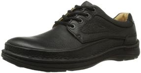 Clarks Men's Nature Three Derbys, Black Leather, 10 US