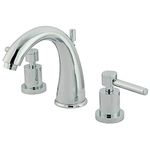 Lavatory Faucet With Sculpted Levers